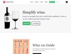 The WineFolly home page